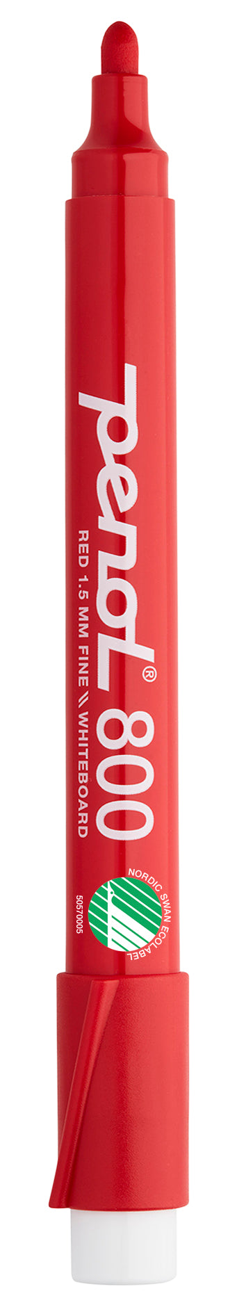 Penol 800 Whiteboard Rød 1.5mm