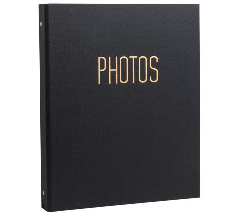 Fotoalbum - Sort