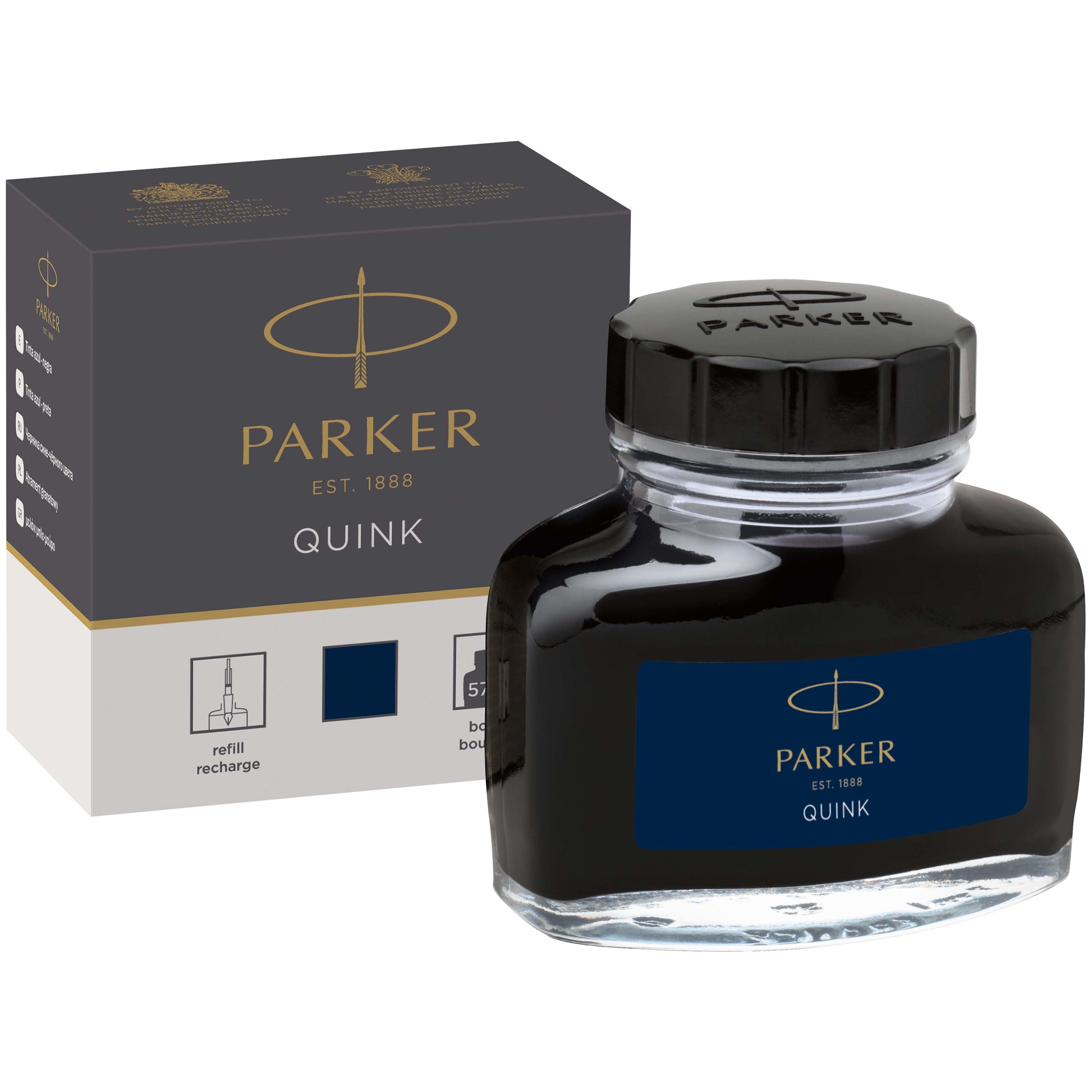 Parker Quink 57ml Blå/Sort
