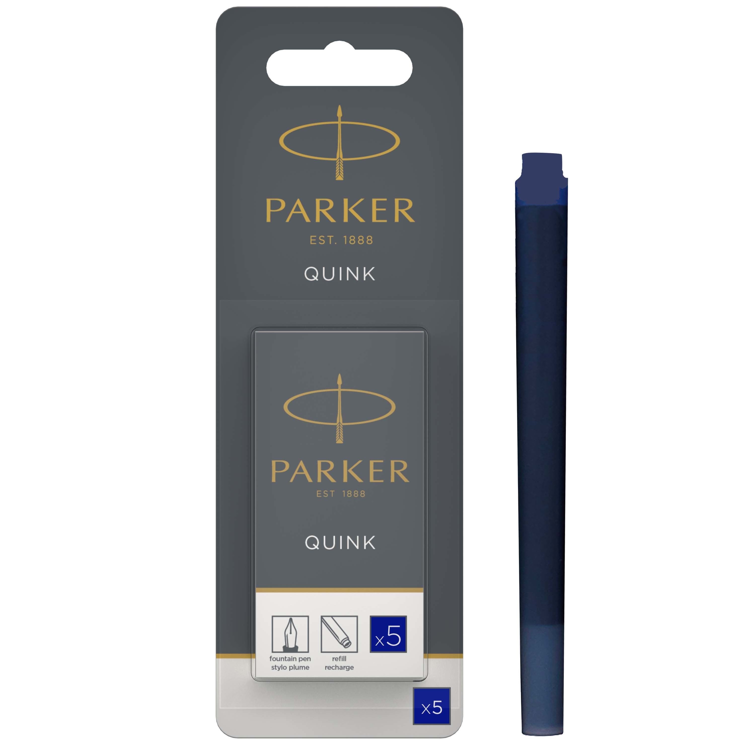 Parker Quink Cart Perm Blå H5