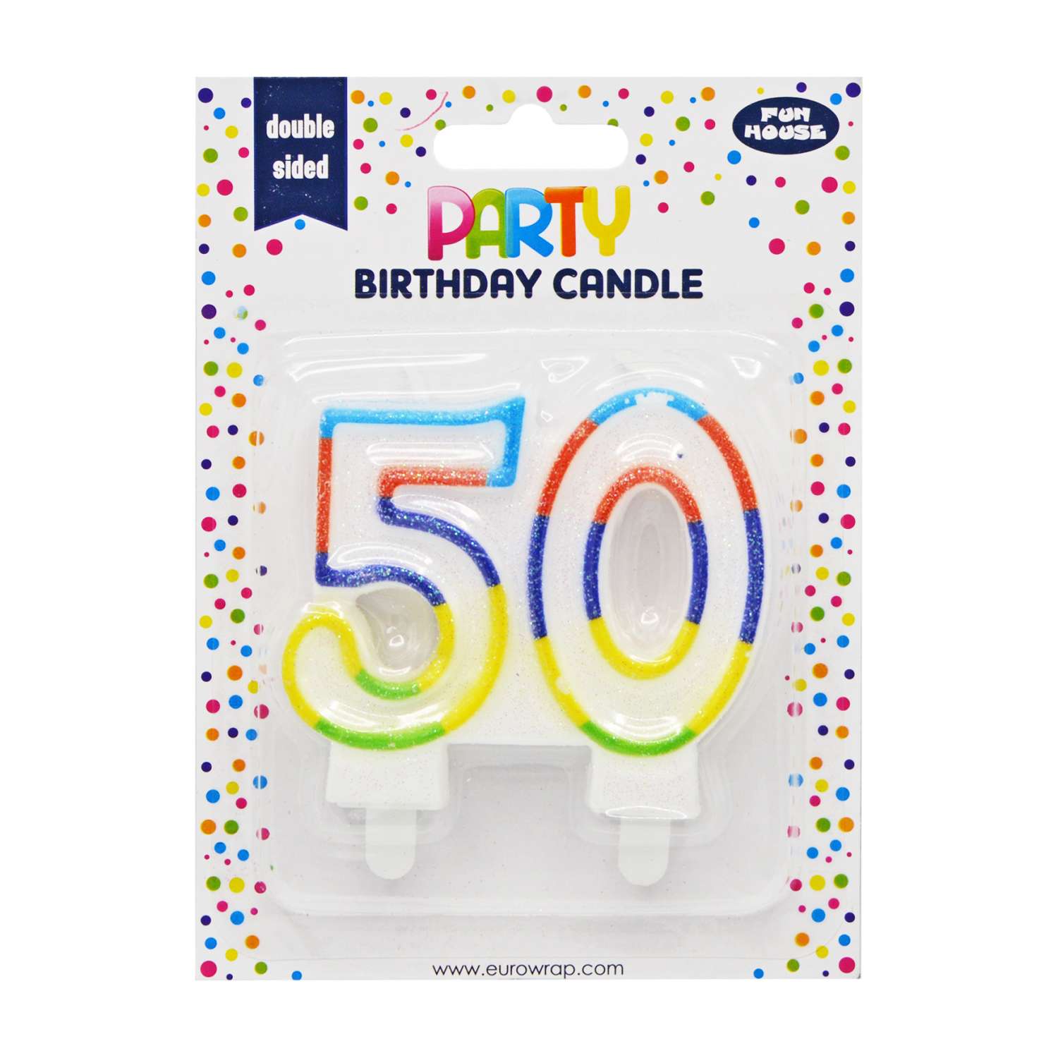 Fødselsdagslys Nummer 50