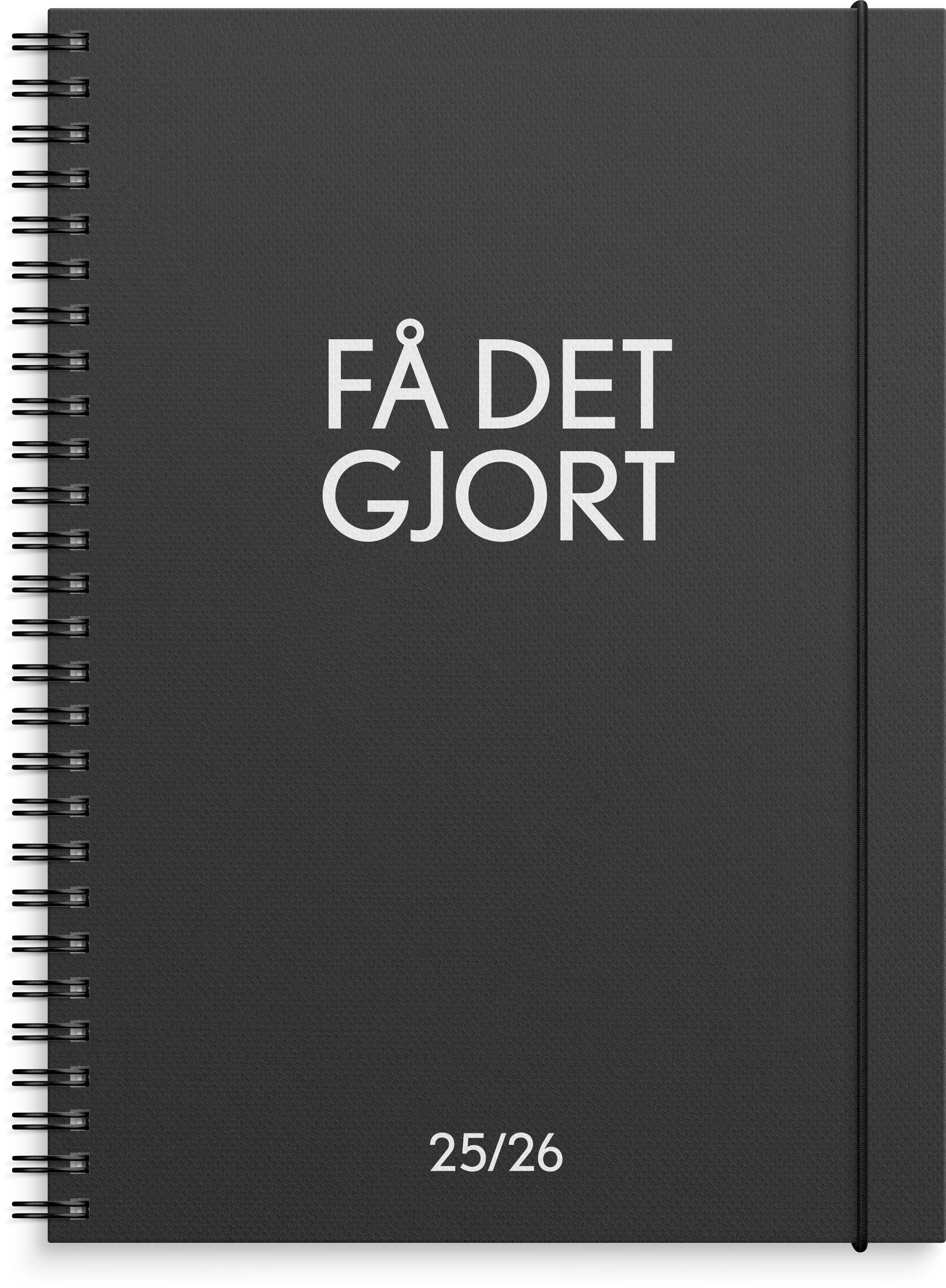 Studie Få det gjort A5 ugekalender 2025/2026