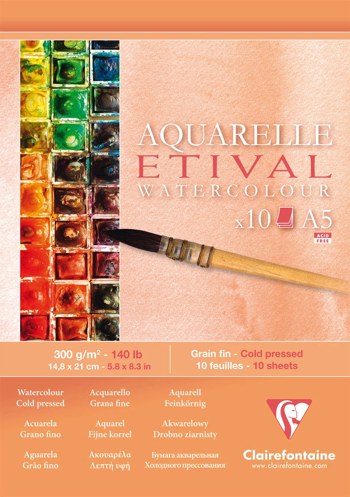 Clairefontaine AQUARELLE A5 - 96304C