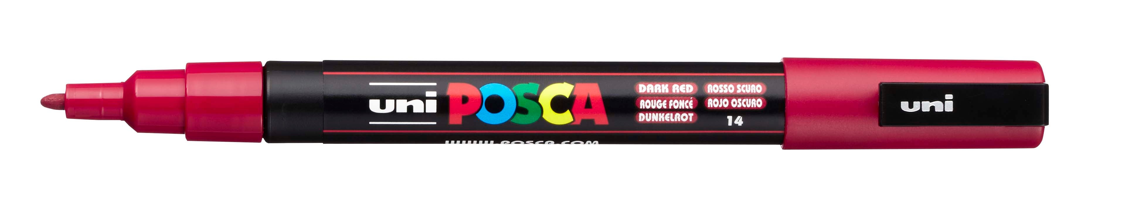 POSCA PC-3M – Vandbaseret POSCA Tusch med Fin Spids (0.9–1.3 mm)