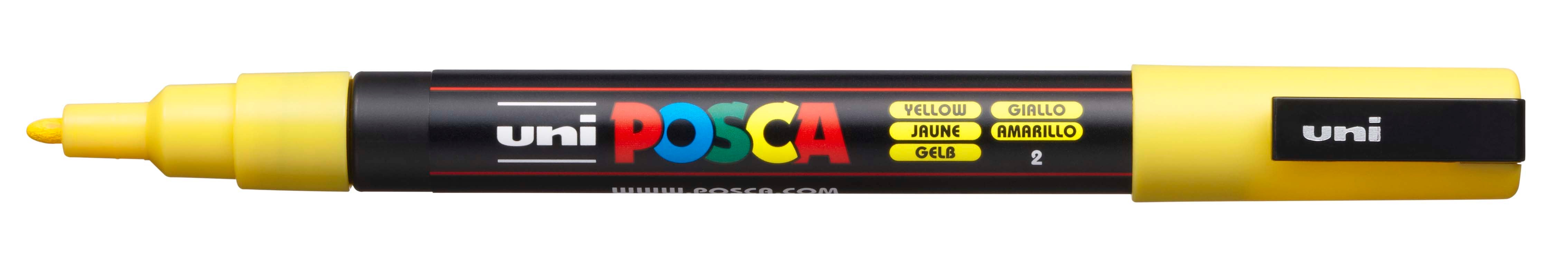 POSCA PC-3M – Vandbaseret POSCA Tusch med Fin Spids (0.9–1.3 mm)