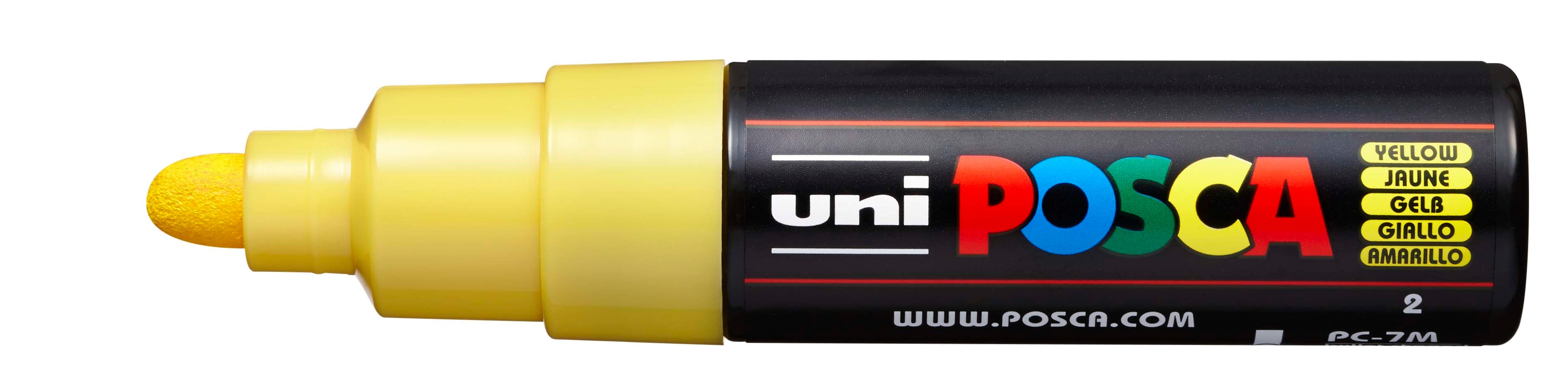 POSCA PC-7M – Vandbaseret POSCA Tusch med Bred Rund Spids (4.5–5.5 mm)