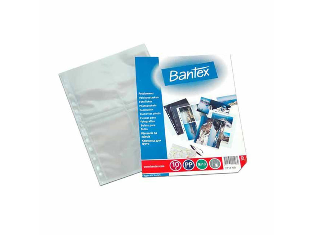 Bantex fotolommer 9x13 cm