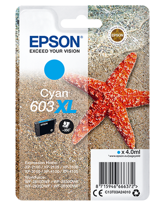 Epson 603XL Cyan
