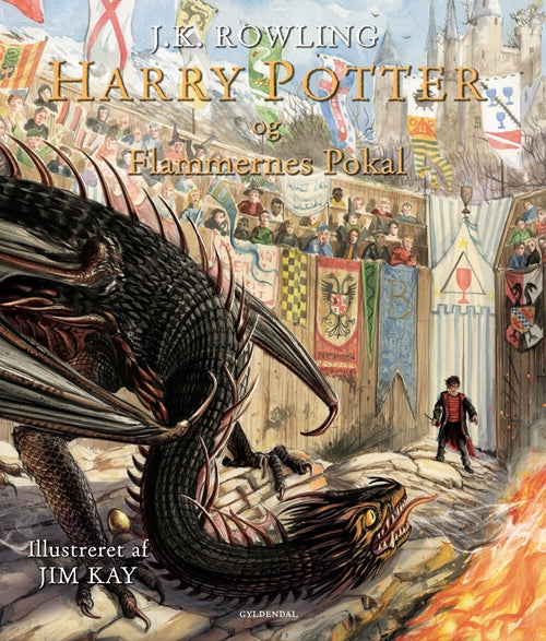 Harry Potter Illustreret 4 - Harry Potter og Flammernes Pokal