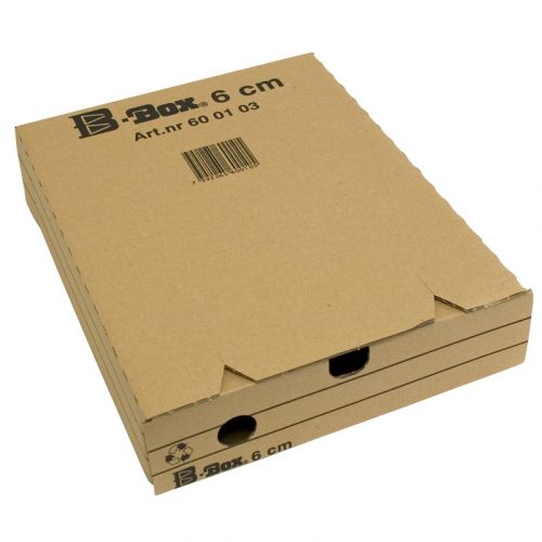 Arkivboks B-Box 6cm Brun