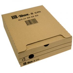 Arkivboks B-Box 8cm Brun