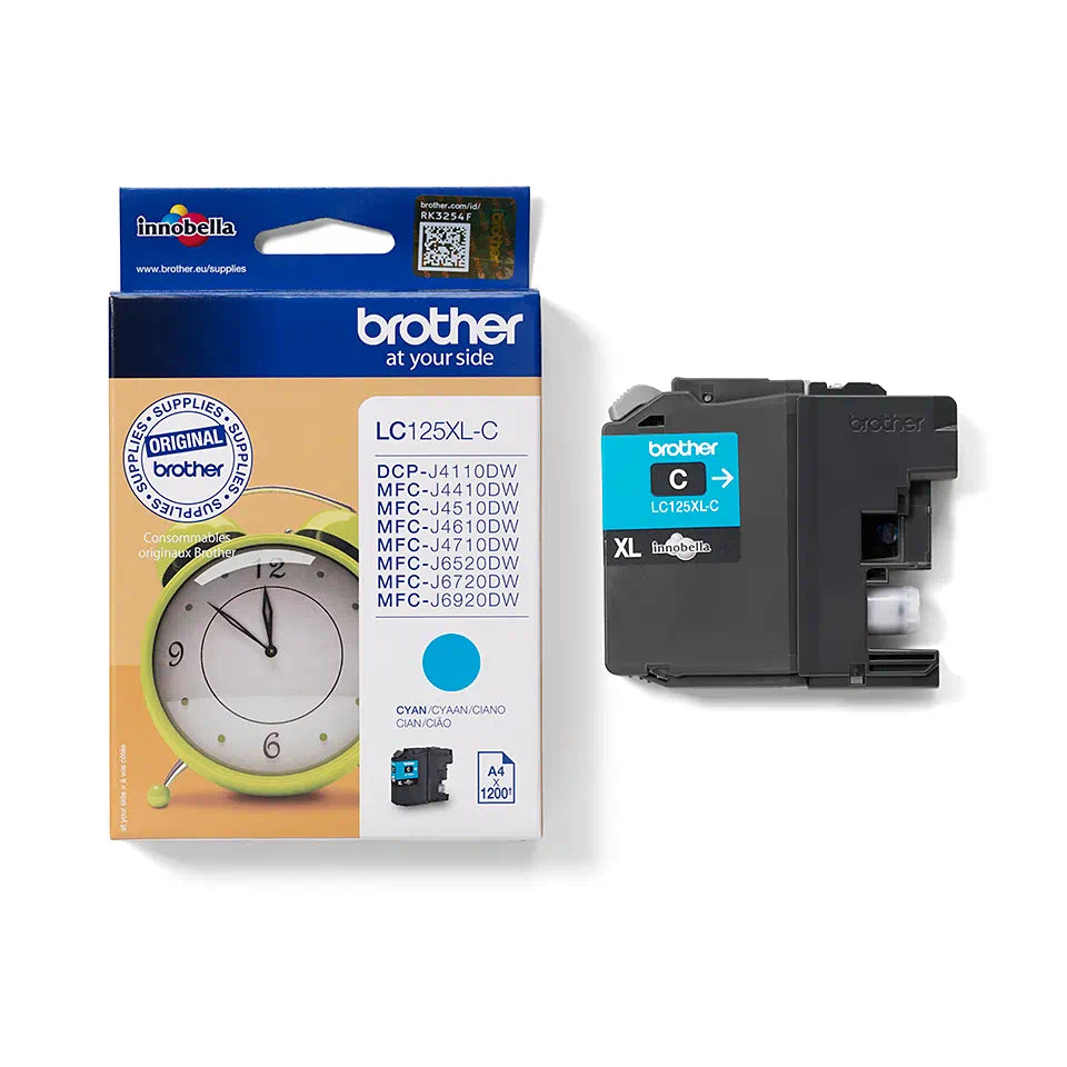 Brother LC125XLC Cyan