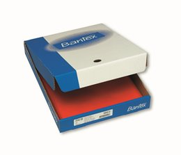 Bantex Chartek 100 Stk 0,11 Mm, Rød
