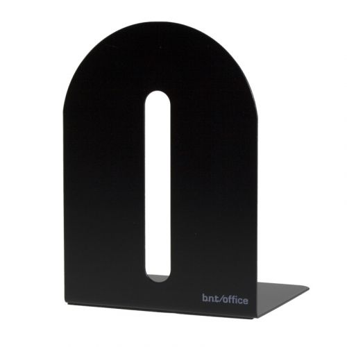 Bogstøtte Metal 20cm Sort