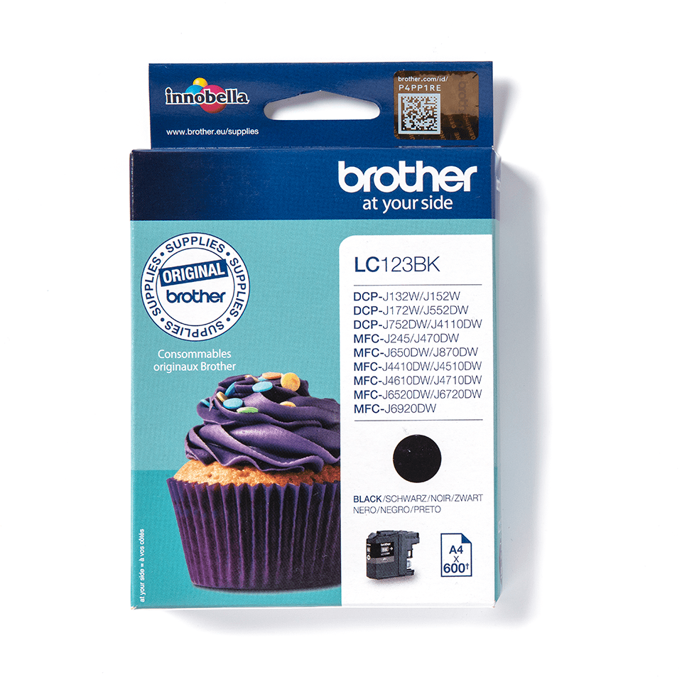 Brother LC123BK Black