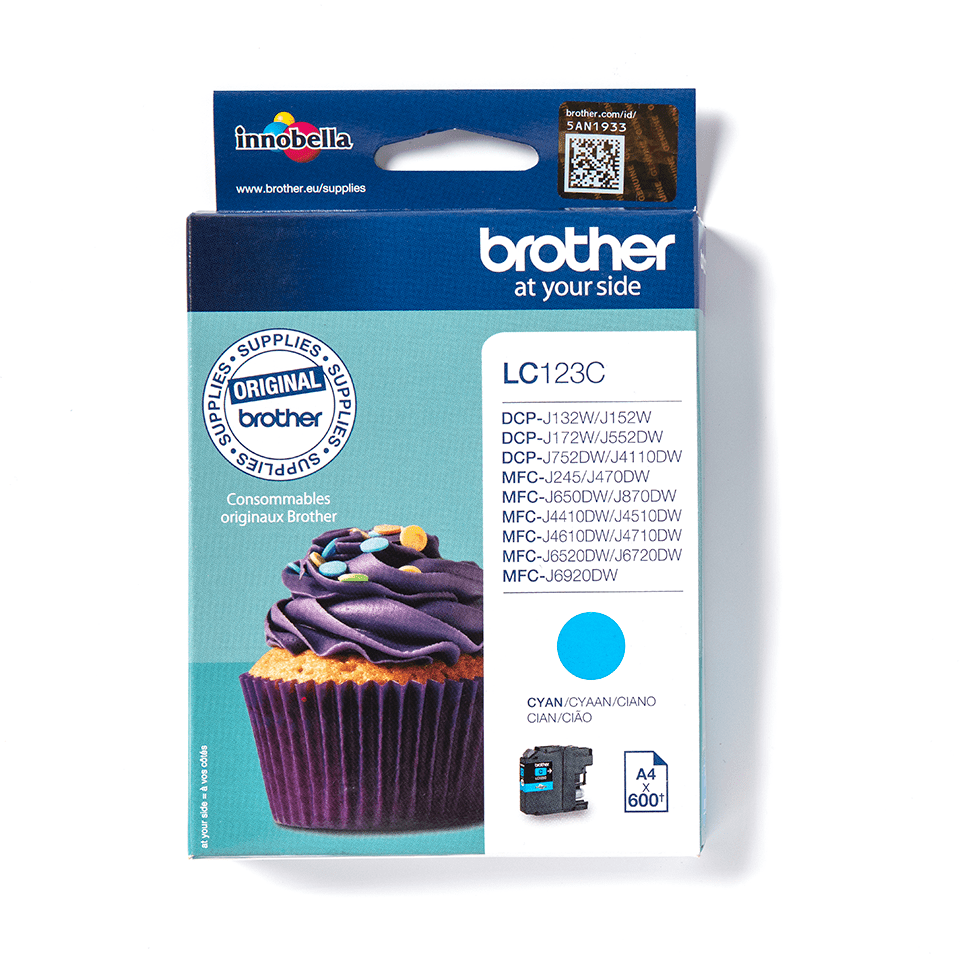 Brother LC123C Cyan