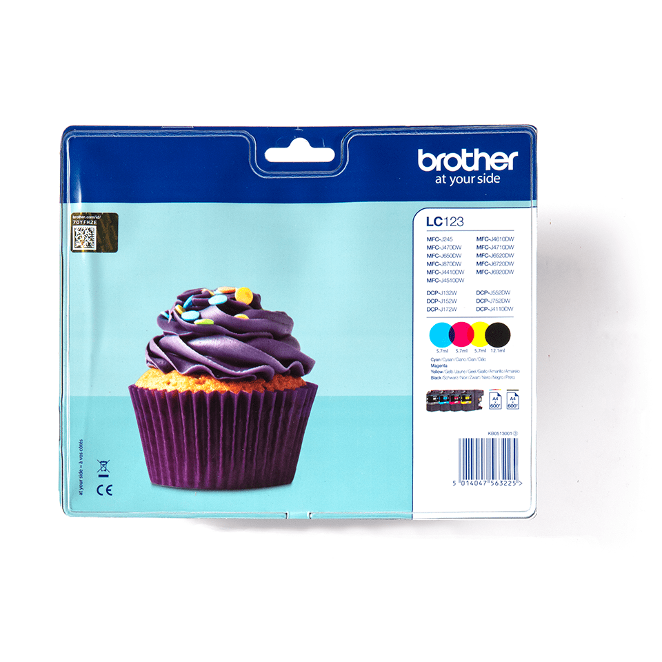 Brother LC123VAL Value Pack