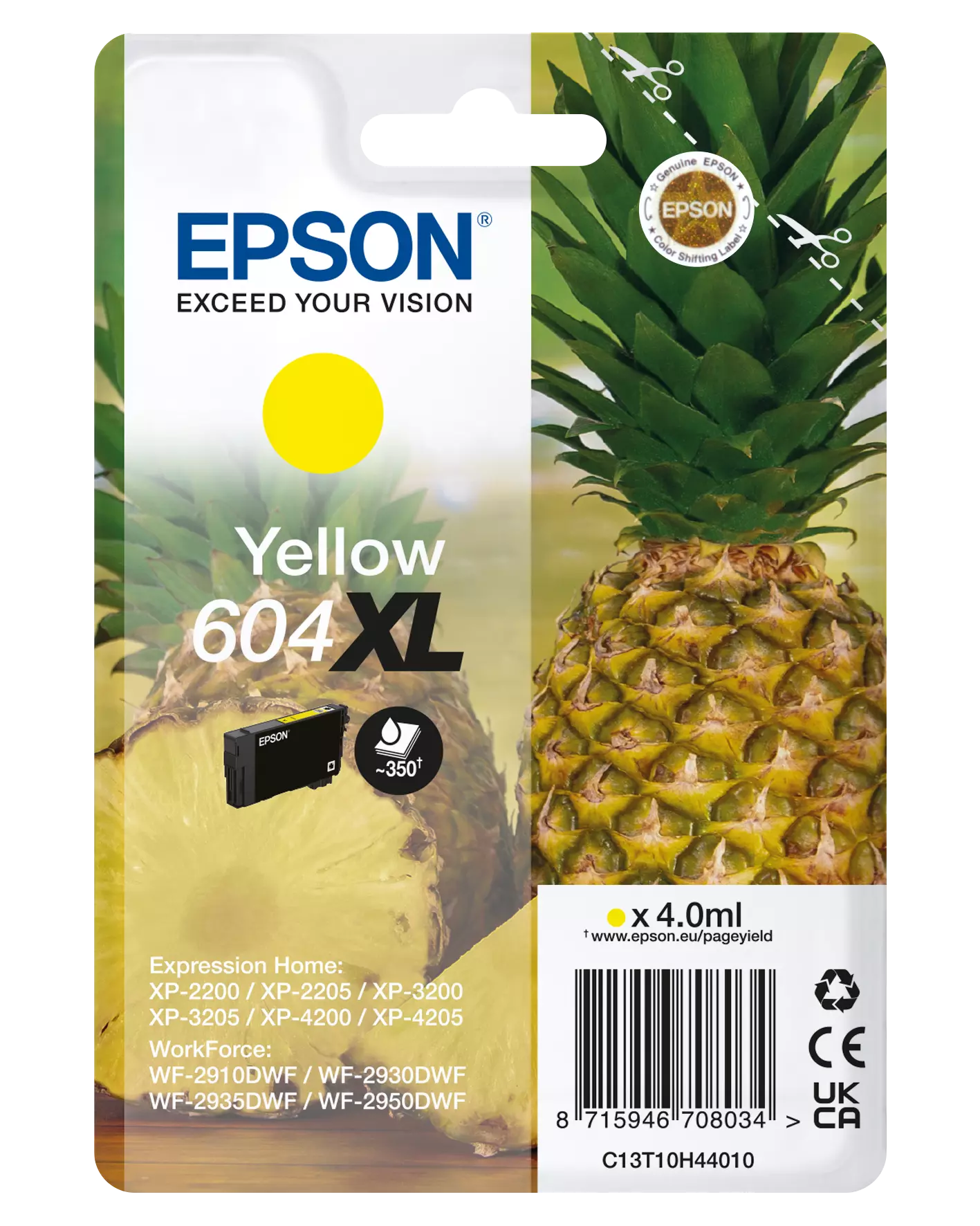 Epson 604 XL Yellow