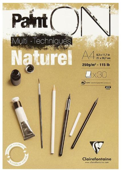 Clairefontaine PAINT-ON NATUREL A4