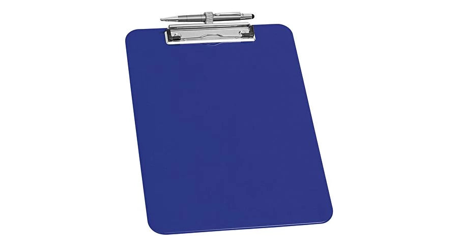 clipboard a4 - med penholder - sort (skaffevare)