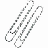 papir clips riflede - 75 mm. ca. 100 stk