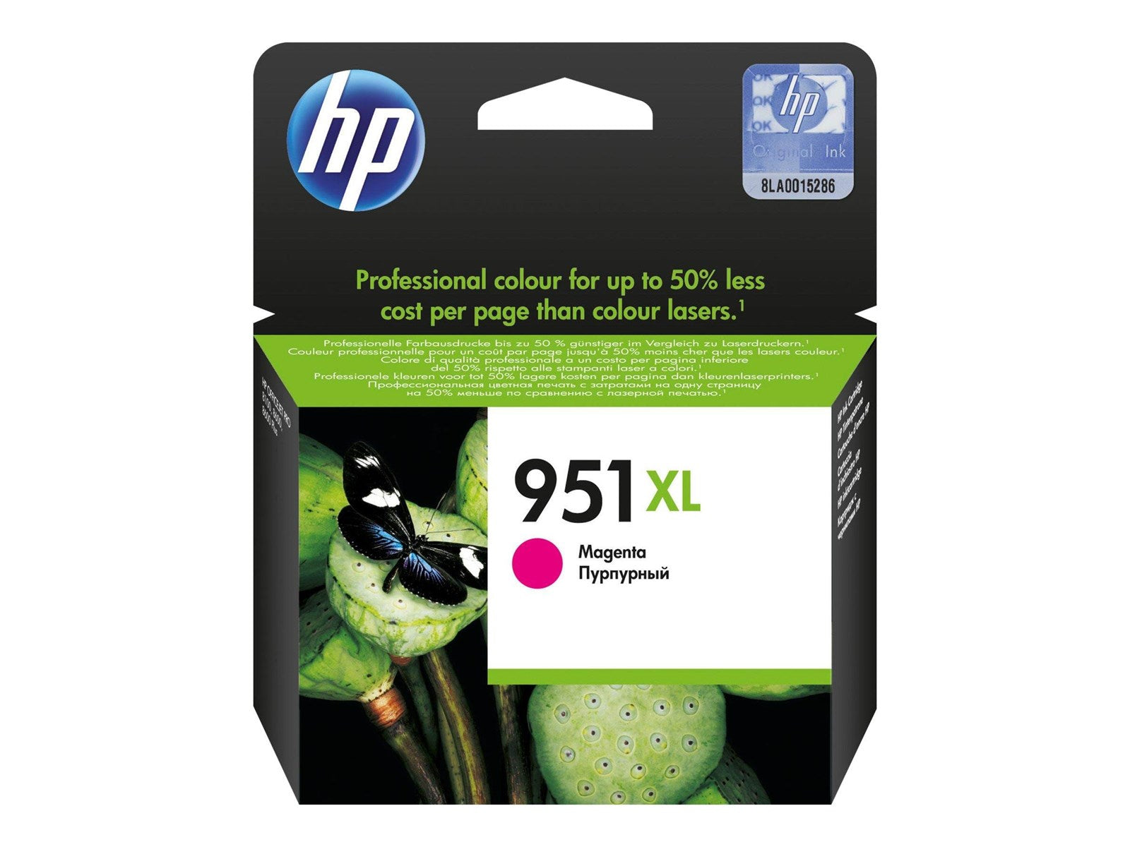 Colour Inkjet Cartridge HP 951XL Magenta