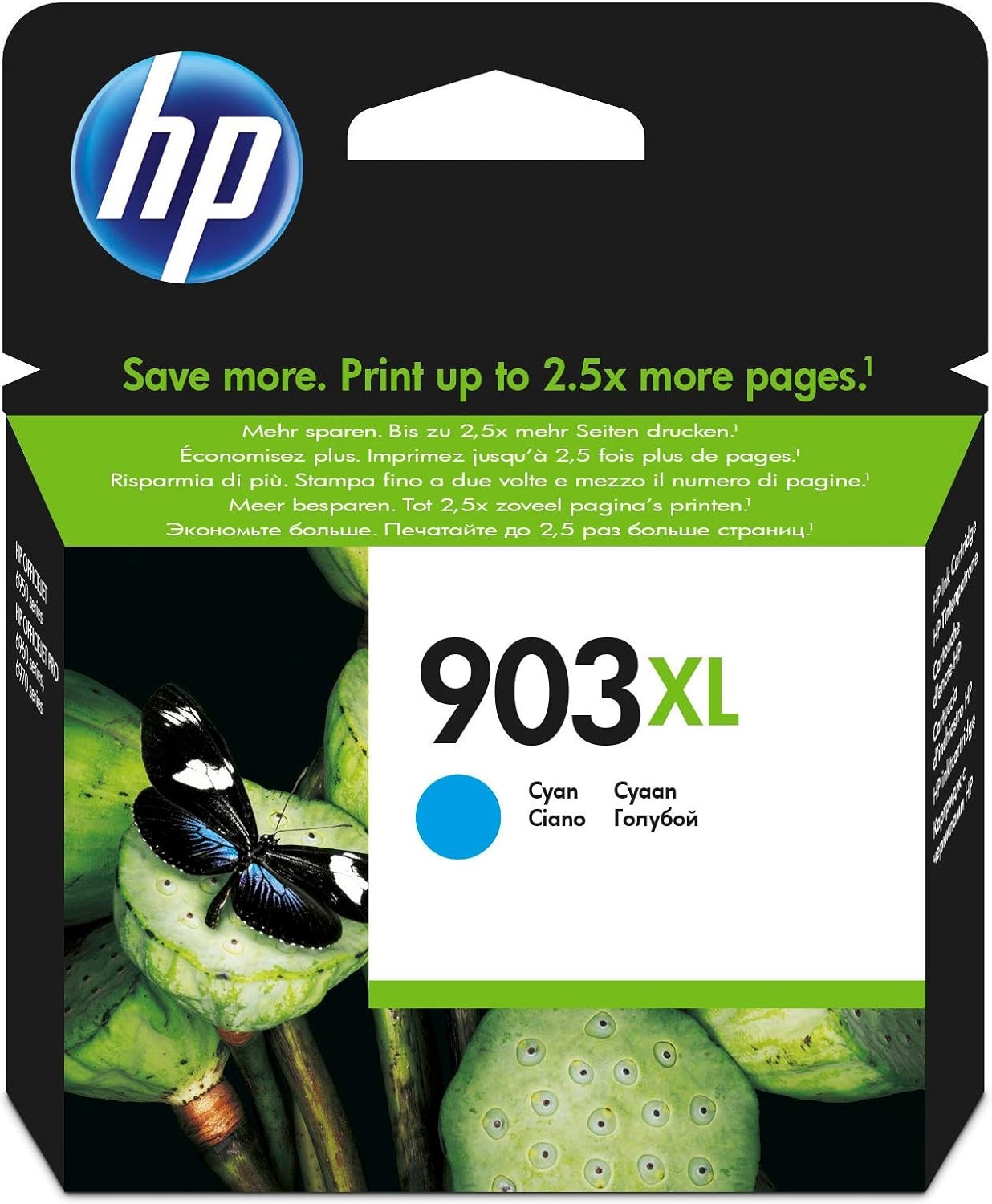Cyan Inkjet Cartridge HC HP 903XL (T6M03AE)