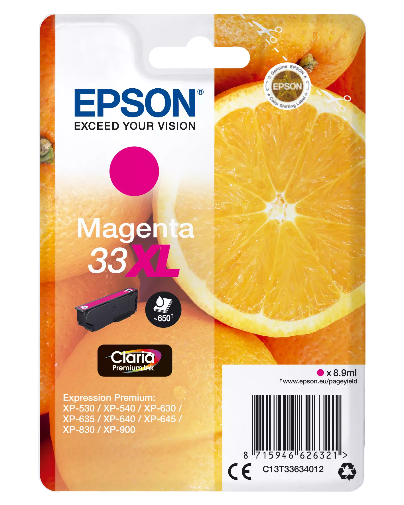Epson 33XL Magenta