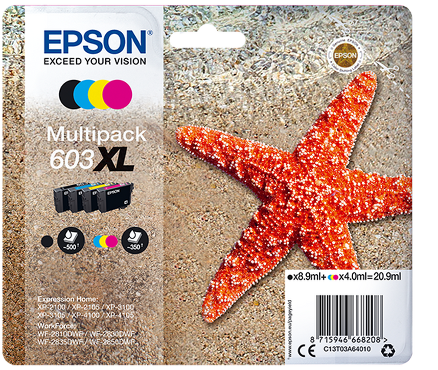 Epson 603XL Color Multipack