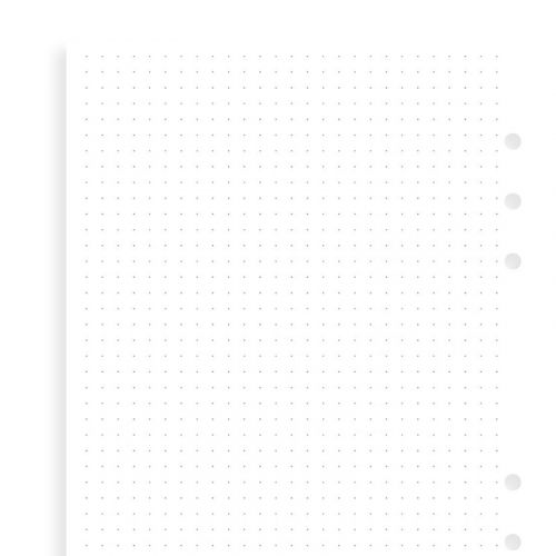 A5 Noteark Dotted Hvide