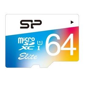 silicon elite micro sdxc 64gb uhs-1