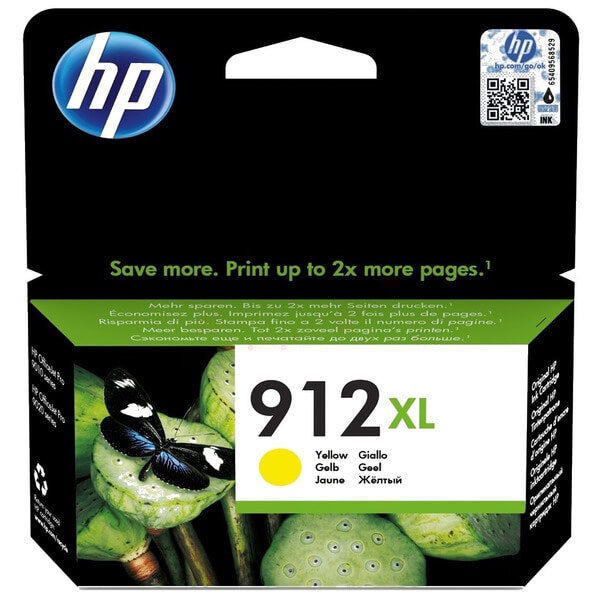 Colour Inkjet Cartridge HP 912XL yellow