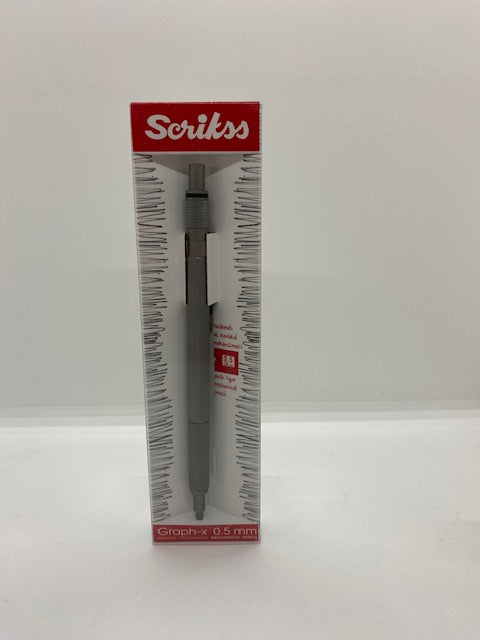 Scrikss stiftblyant mørkegrå 0,7 mm.