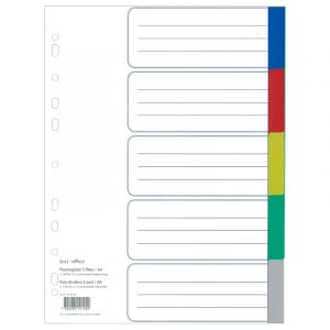 1-5 indexfaner Farveindex i PP