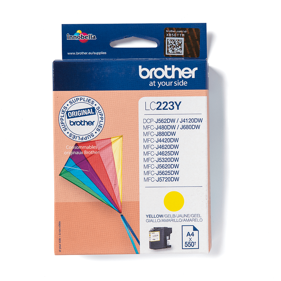 Brother LC223Y Yellow