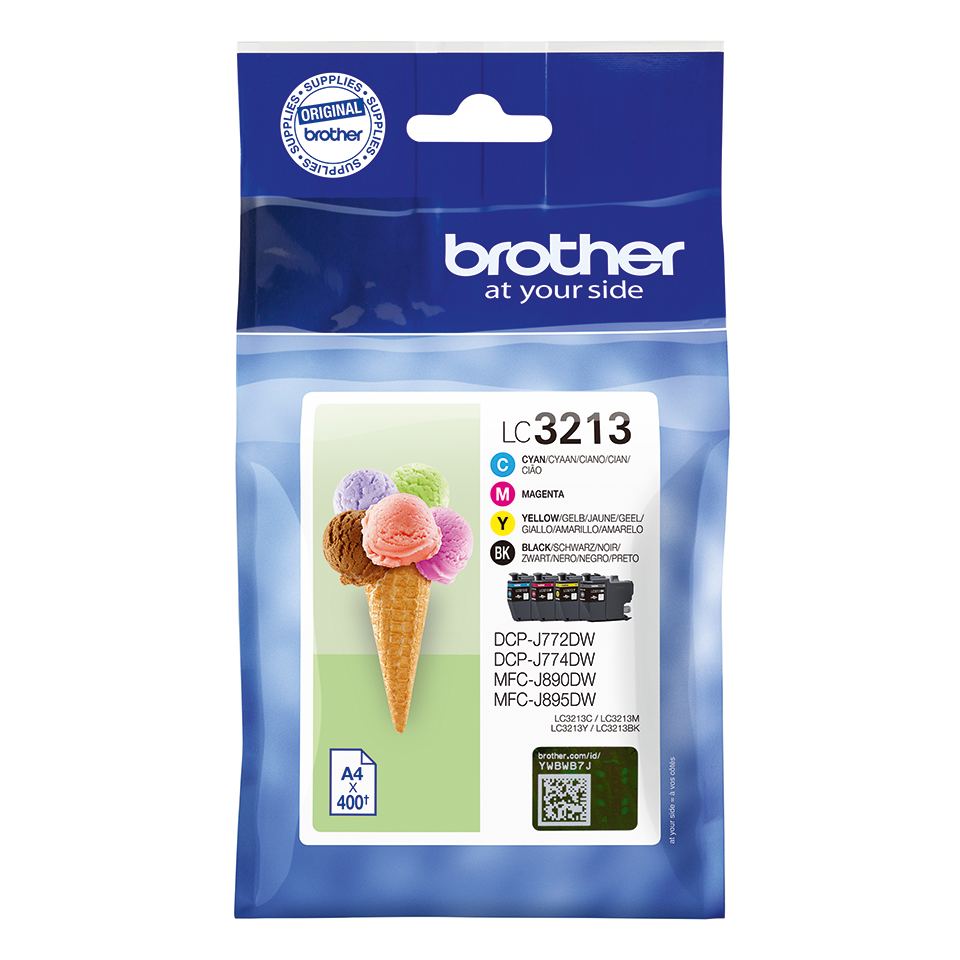 Brother LC3213VAL Value pack