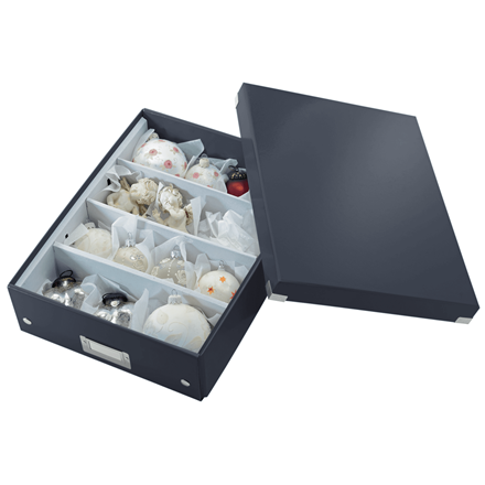 Leitz arkivboks Click & Store A4 sort (inddeling)