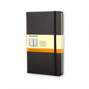 Moleskine Classic Soft Linjeret Large Sort