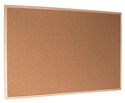 Opslagstavle 60x80 cm.