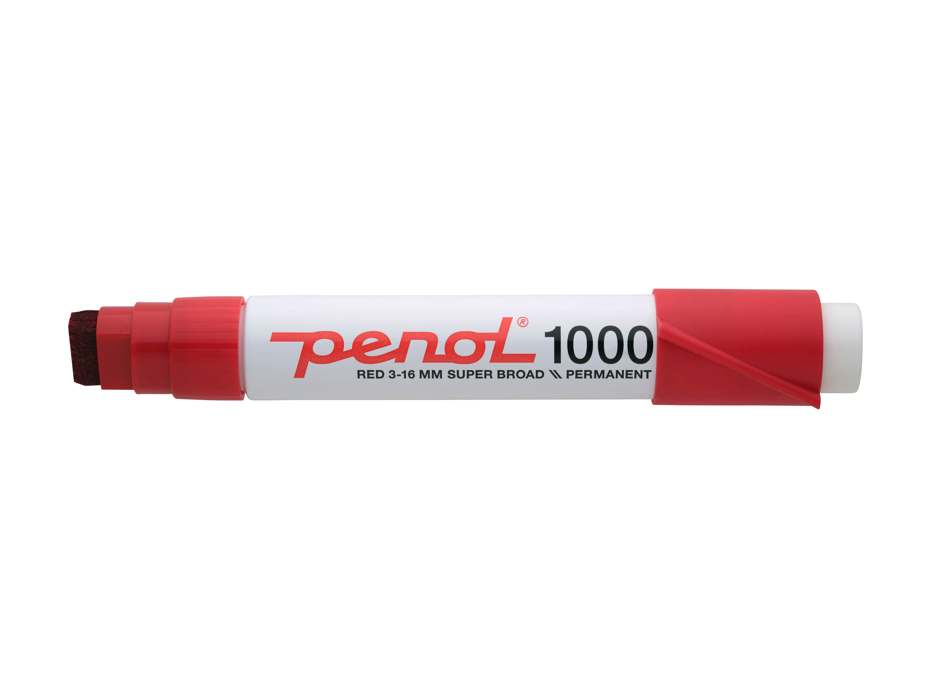 Penol 1000 Mærkepen 3-16mm Rød
