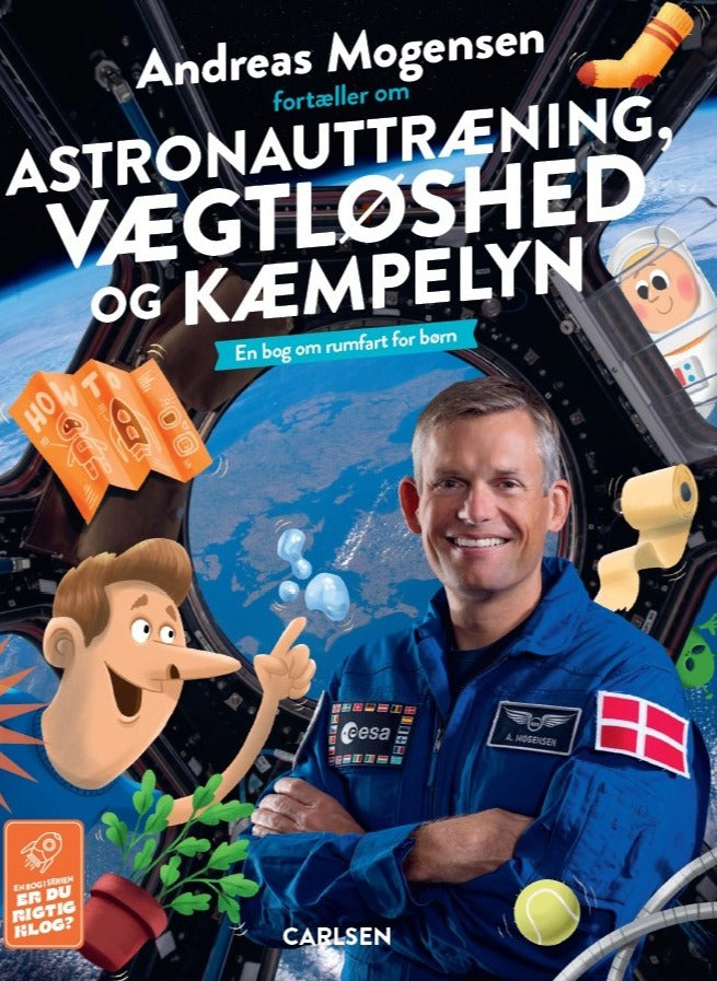 Andreas Mogensen fortæller om Astronauttræning, vægtløshed og kæmpelyn