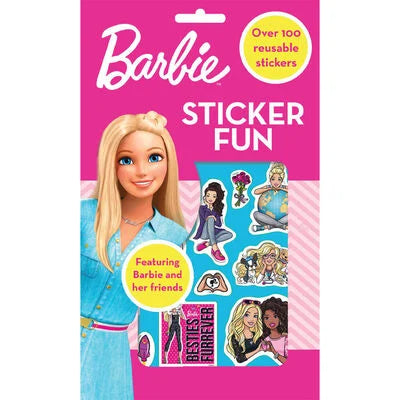 Barbie klistermærker over 100 genbrugelige klistermærker