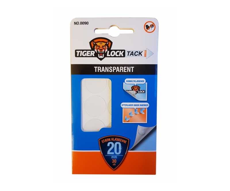 Klæbepuder TIGER LOCK 30 stk ø20mm