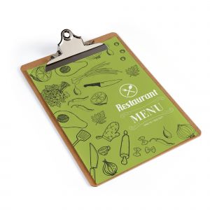 Clipboard A4 Enkel Natur