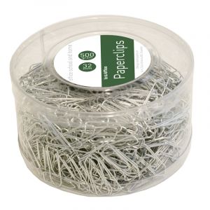 Clips 32mm 500 Gram Sølv