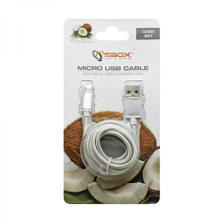 usb kabel micro 1,5m hvid
