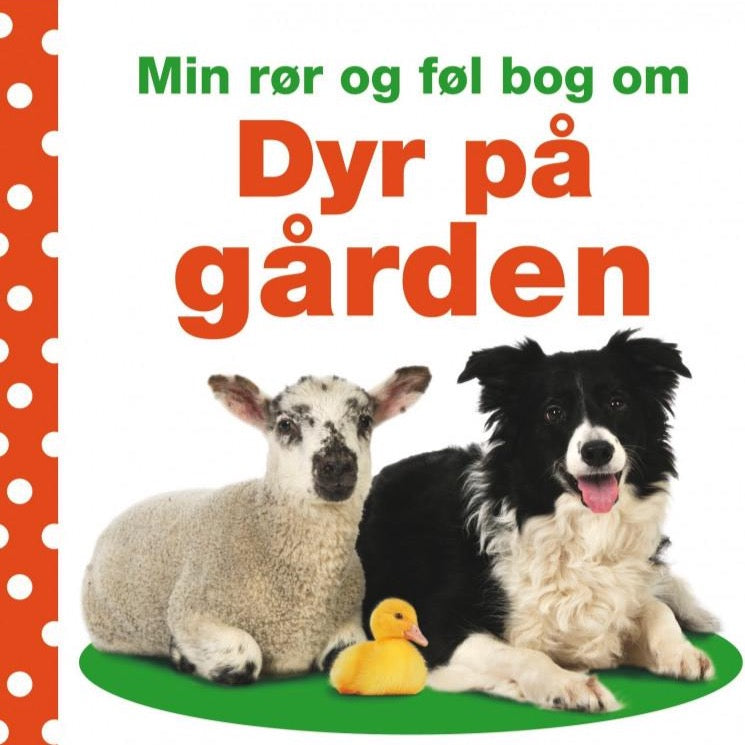 Min rør og føl-bog om dyr på gården