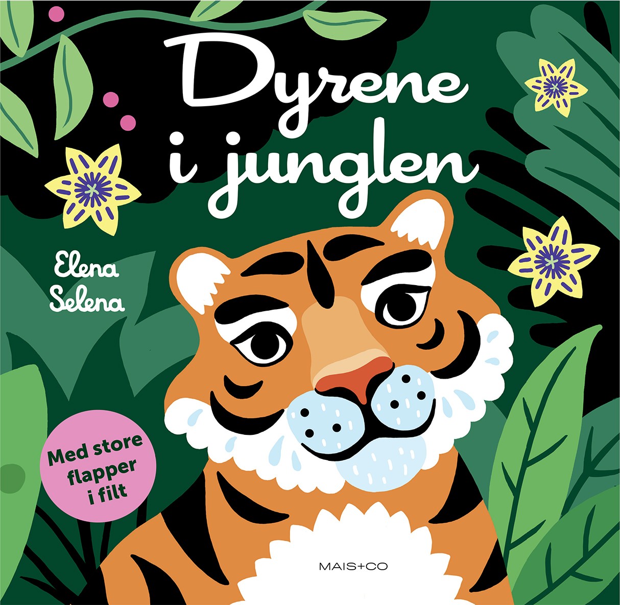Dyrene i junglen (stofbog)