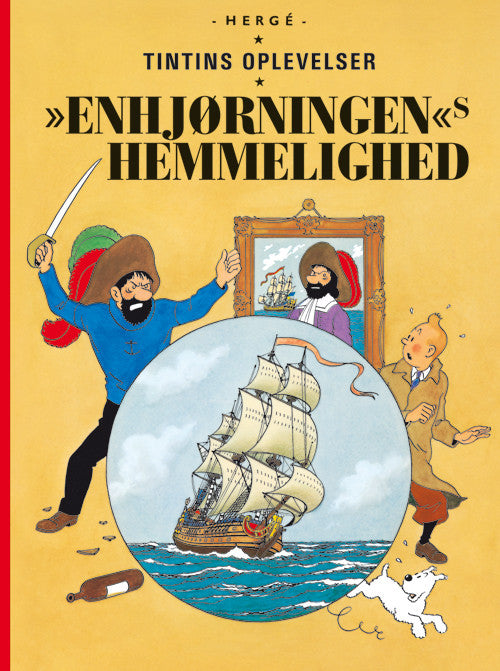 Tintin: Enhjørningens hemmelighed - softcover
