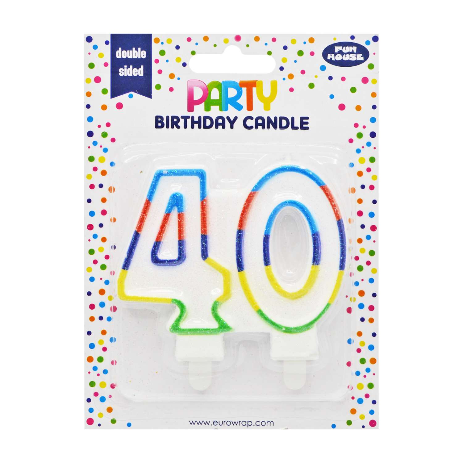 Fødselsdagslys Nummer 40